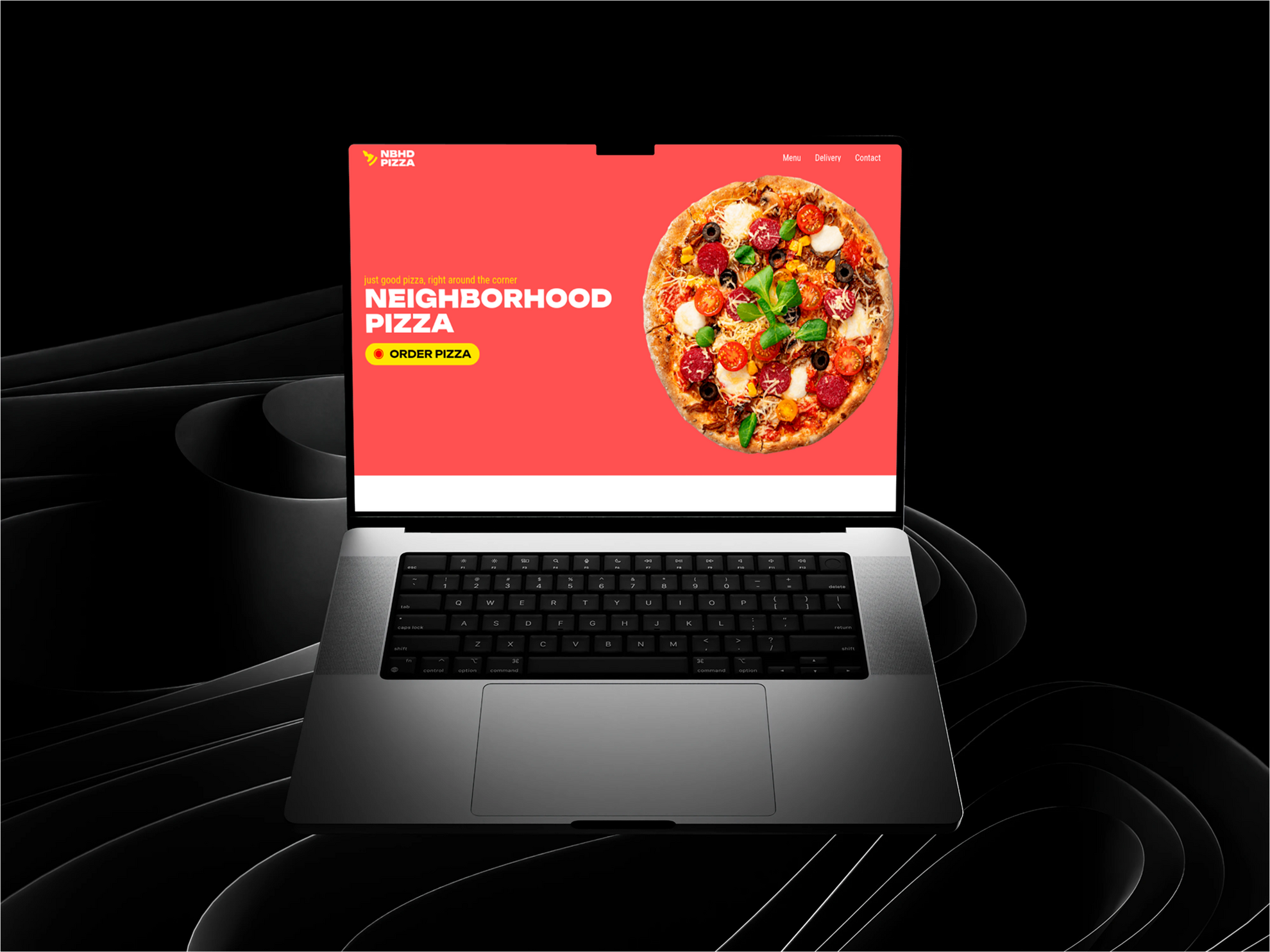 Carrd templates Pizzeria